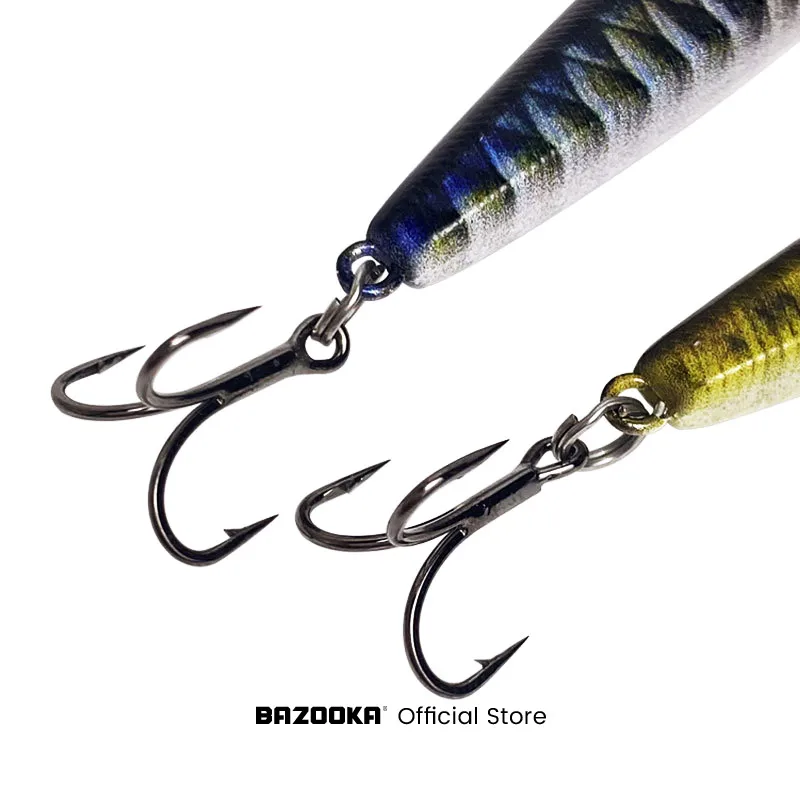 Bazooka Señuelos 3D Jigging Recubiertos Cebo para lubina lucio atún - imagen 2