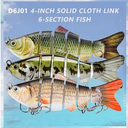 Crankbait biónico articulado hundidor para pesca de mar
