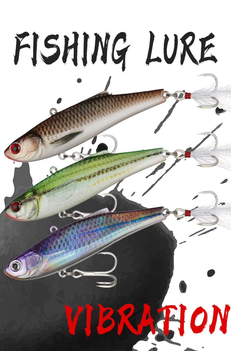Señuelo VIB WALK FISH 9 cm y 20 g