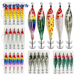 ShareShark Señuelo luminoso de gamba para calamar con potera