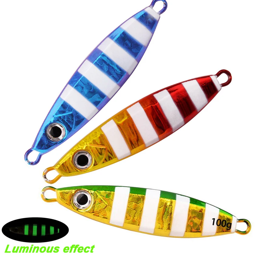 Señuelo cucharilla de metal para jigging y spinning - imagen 5