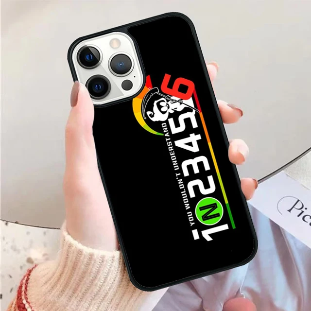 Funda Krajews con detalles de motocicleta