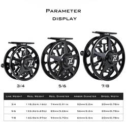 Carrete Fly LEOFISHING Star Fly en Aluminio