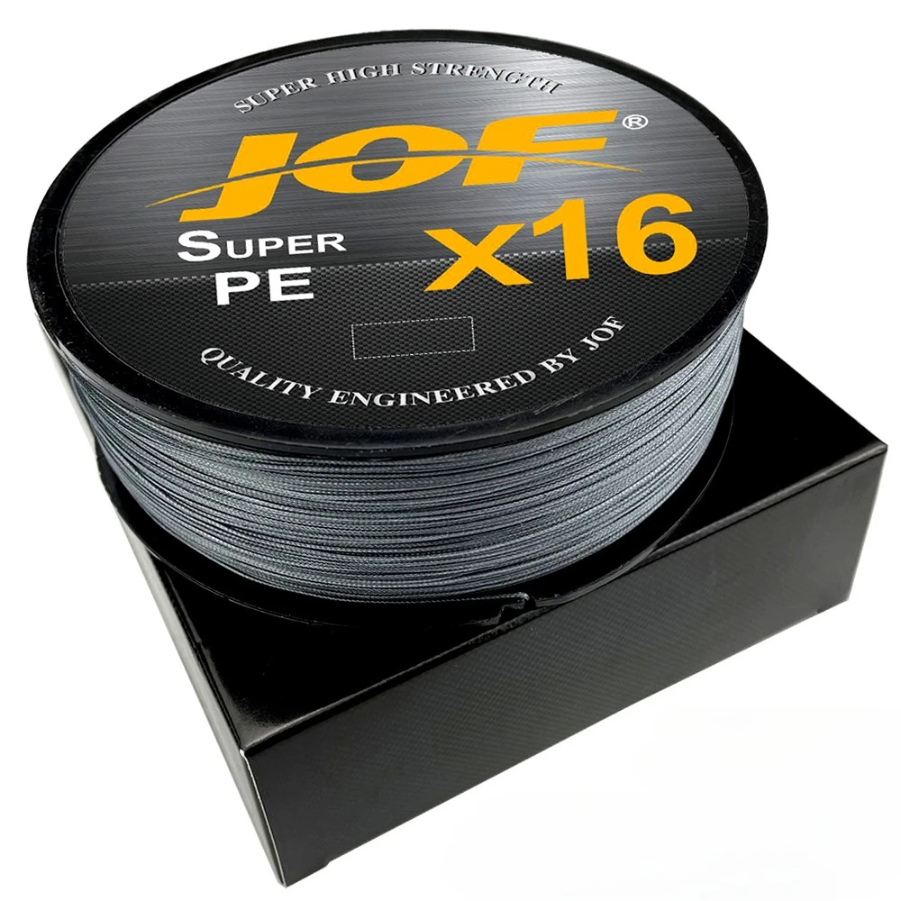 Línea de pesca trenzada PE JOF X16 – súper resistente 16 hilos - imagen 2