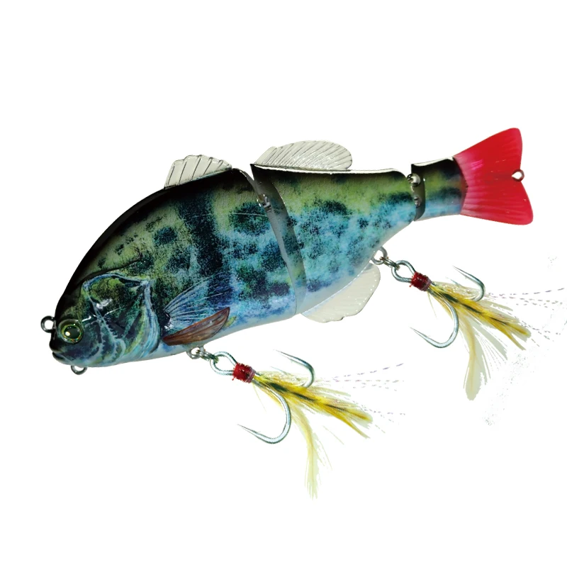 Swolfy Ardid Swimbait de 3 segmentos – Crankbait hundimiento