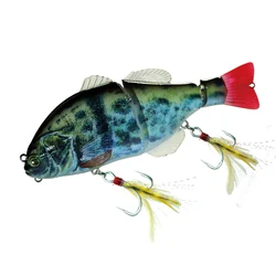 Swolfy Ardid Swimbait de 3 segmentos – Crankbait hundimiento