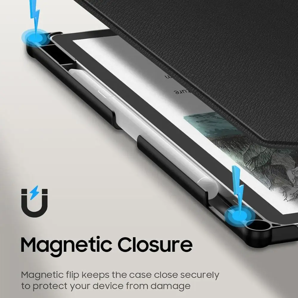 Funda magnética PU Kindle Scribe con auto-activación y ranura - imagen 5