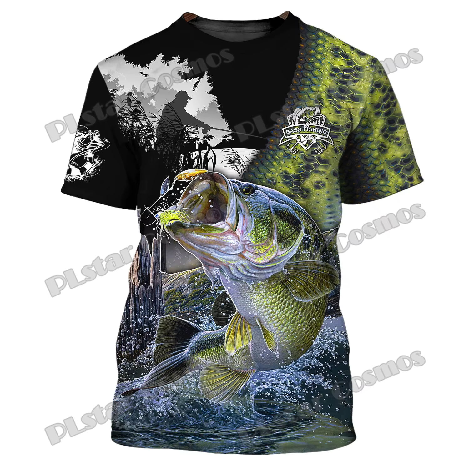 Conjunto pesca lubina PLstar Cosmos 3D camiseta y pantalón corto - imagen 4