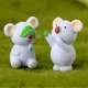 Figuras decorativas de koalas miniatura para resina y micropaisajes - imagen 3