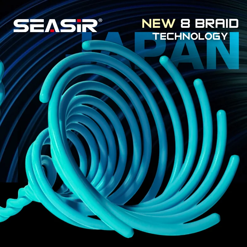 SEASIR P-Series Black Spider — Línea trenzada PE alta resistencia - imagen 3