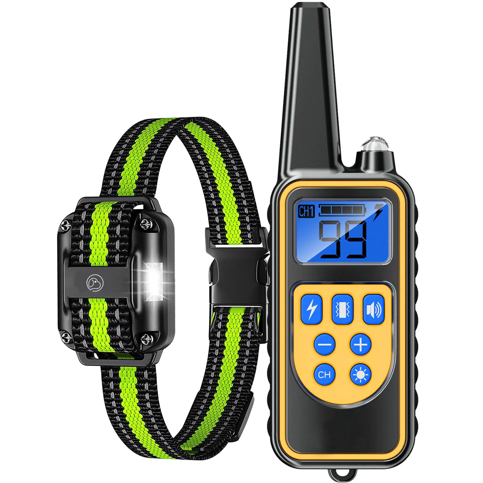 Collar de entrenamiento para perros impermeable con control remoto - imagen 3