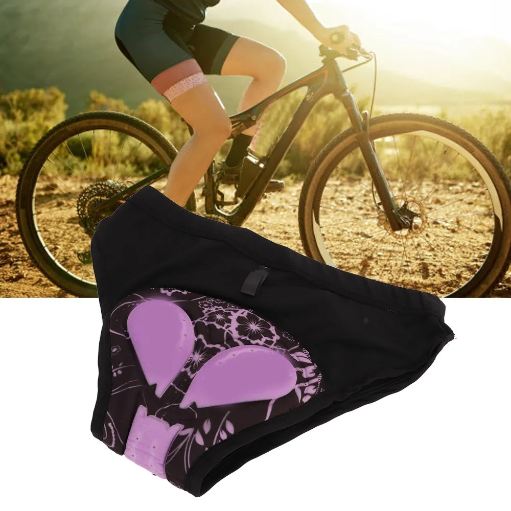 Pantalones cortos de ciclismo acolchados para mujer – secado rápido - imagen 3