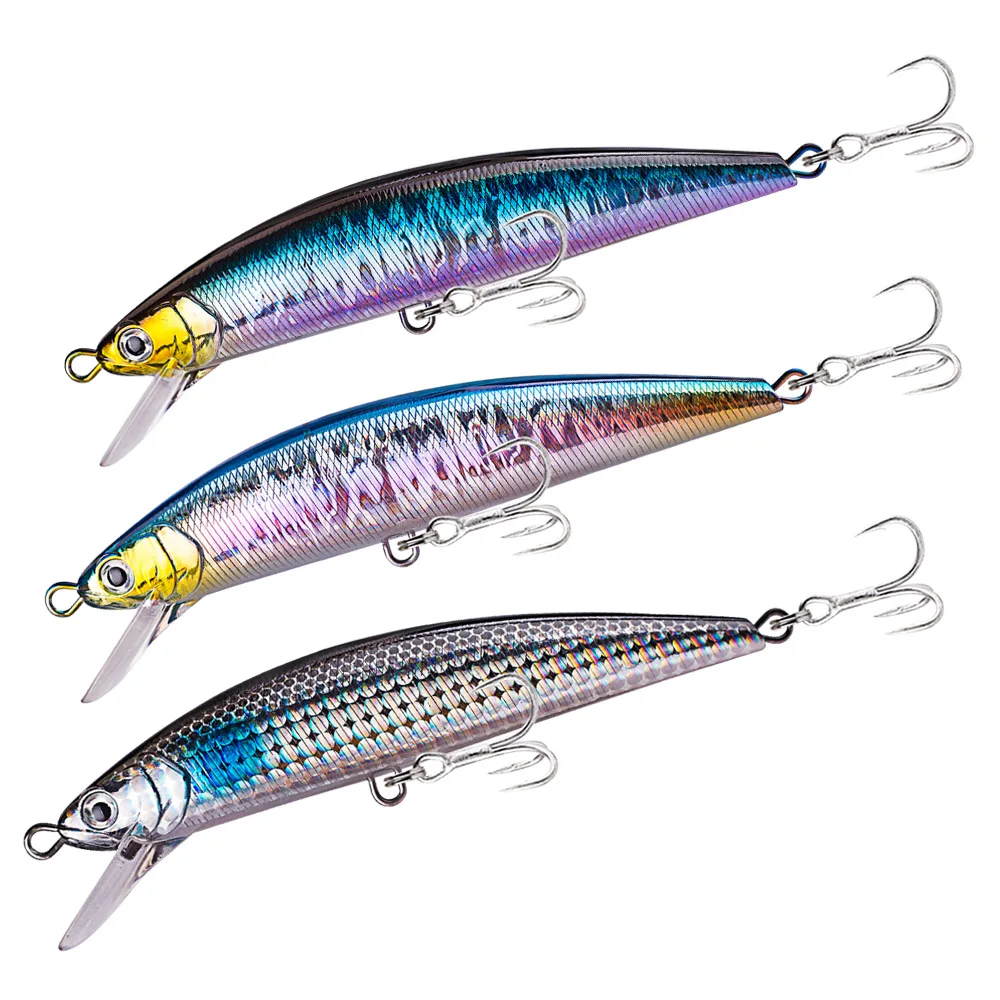 Jerkbait hundible Minnow – Gran juego y largo alcance para lucio - imagen 4