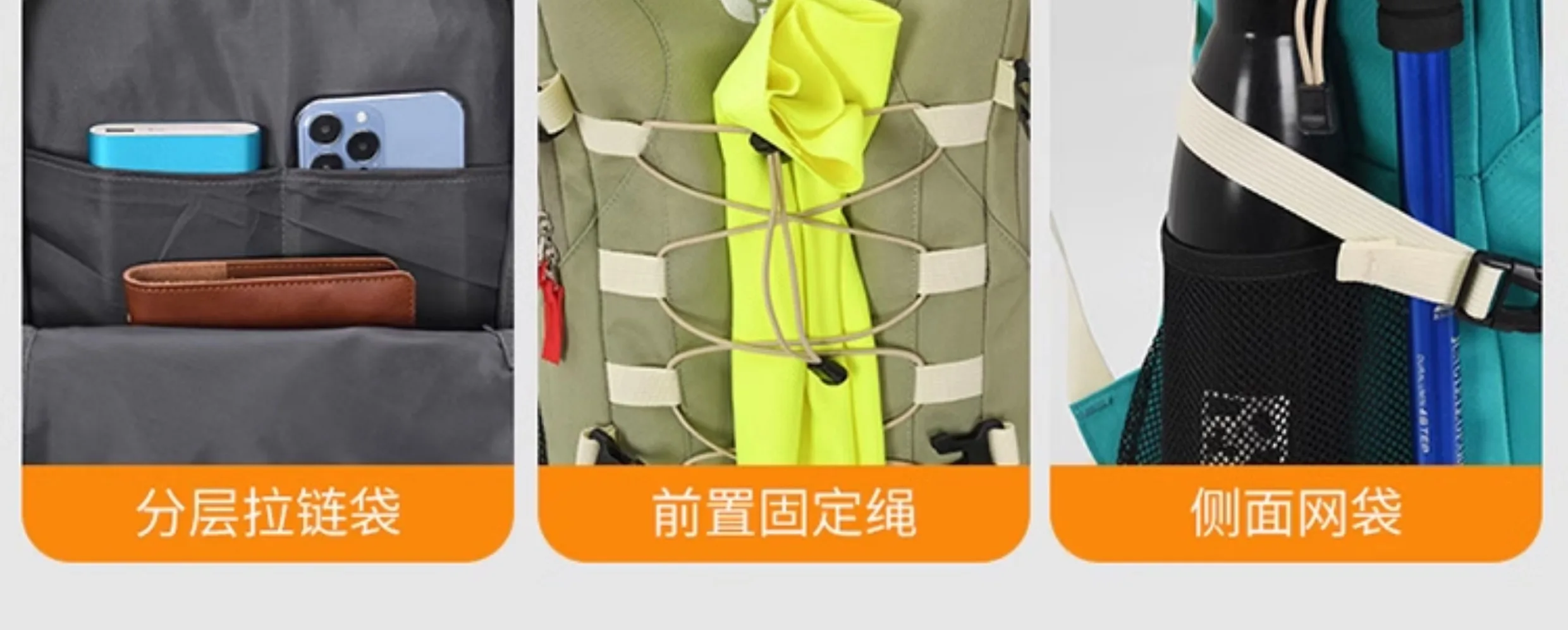 Mochila en contexto de viaje