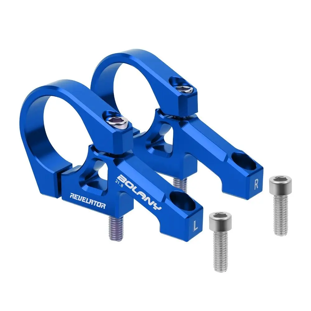 Horquilla de bicicleta doble corona de aluminio con eje 31,8 mm - imagen 2