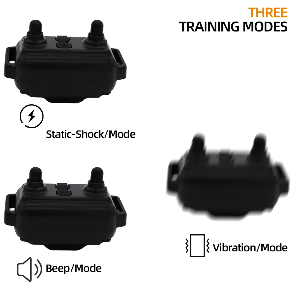 Collar adiestramiento perros PUPOPAN con mando LCD, vibración