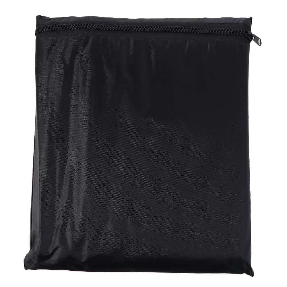 Funda protectora mesa de billar Oxford con cordón negra - imagen 3