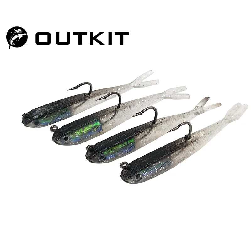 Detalle del anzuelo y ojos 3D del señuelo OUTKIT