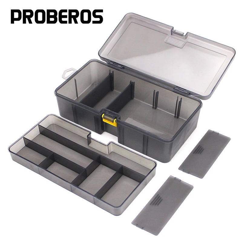 Pro Beros caja de aparejos impermeable doble capa con gancho - imagen 3