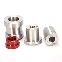 Herrajes metálicos CNC de aluminio anodizado – torneado y fresado