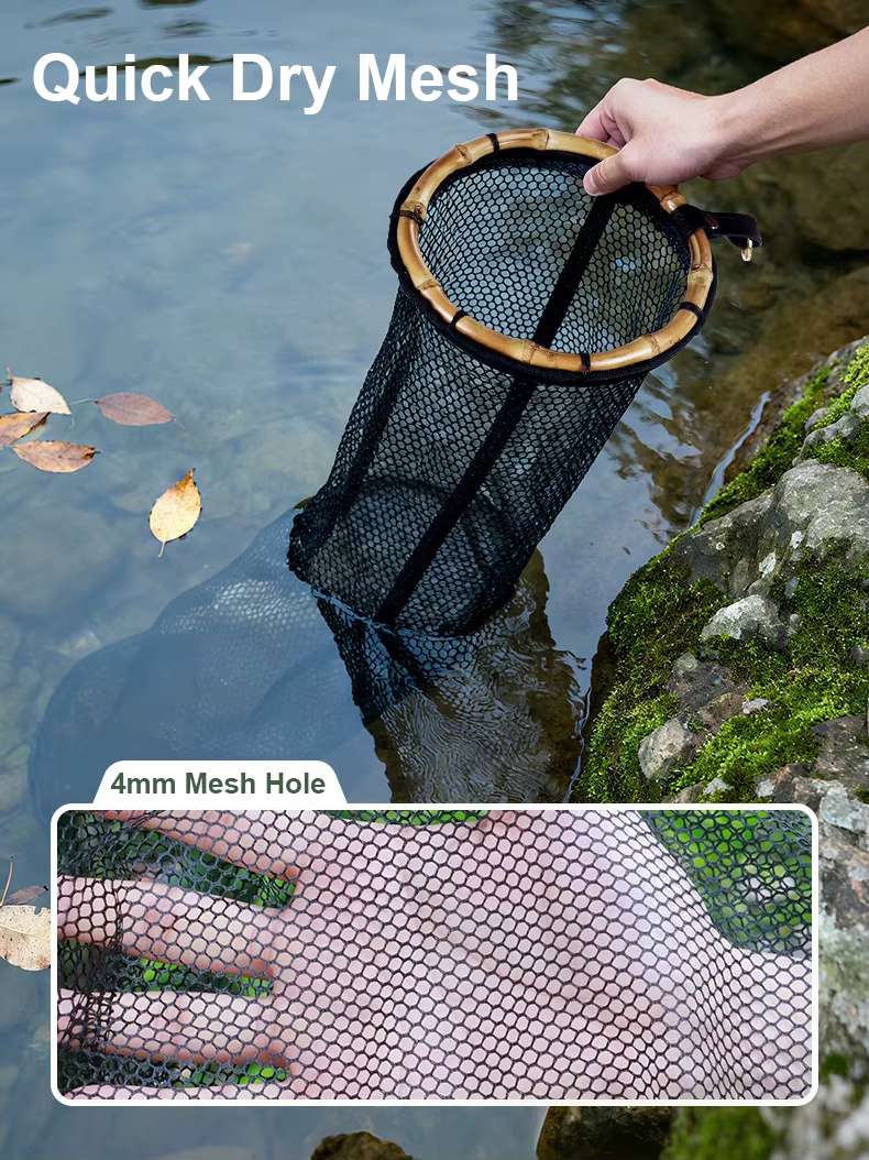 Mini Sacadera Portátil para Micro Señuelos y Peces Pequeños