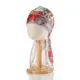 Turbante de seda elástico preanuda ajustable estampado paisley - imagen 2