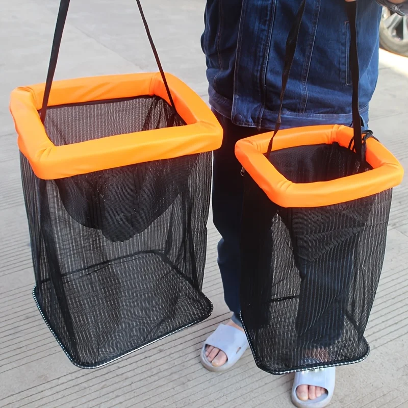 Cesta flotante para peces vivos – Red de secado rápido carpas - imagen 4