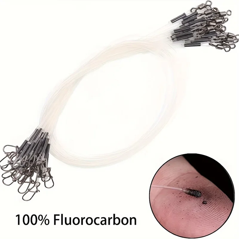Fluorocarbono 100% – Sedal de pesca profesional con cierre rápido - imagen 3