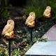 Lámpara LED solar Búho impermeable para jardín y camino - imagen 5