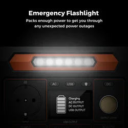 Estación de energía portátil solar Flashfish P66A – para camping