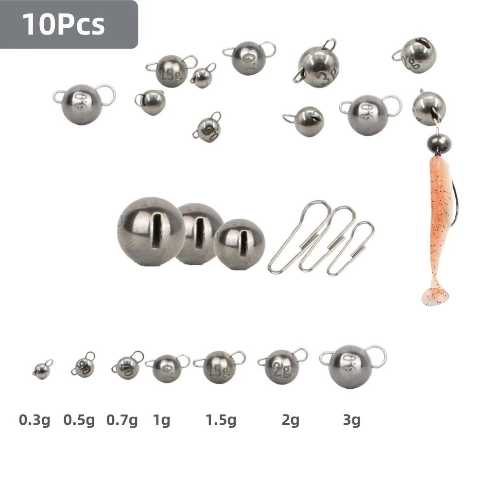 Plantilla tungsteno Cheburashka – pesas de plomo para pesca - imagen 2