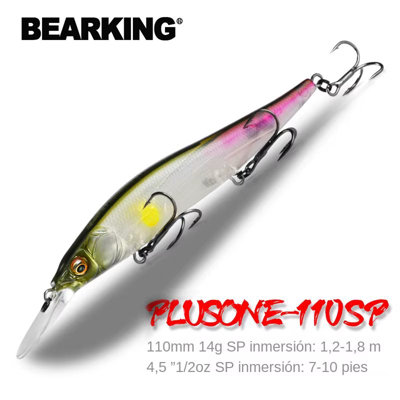 Bearking Wobbler – Jerkbait para lubina y lucio - imagen 4