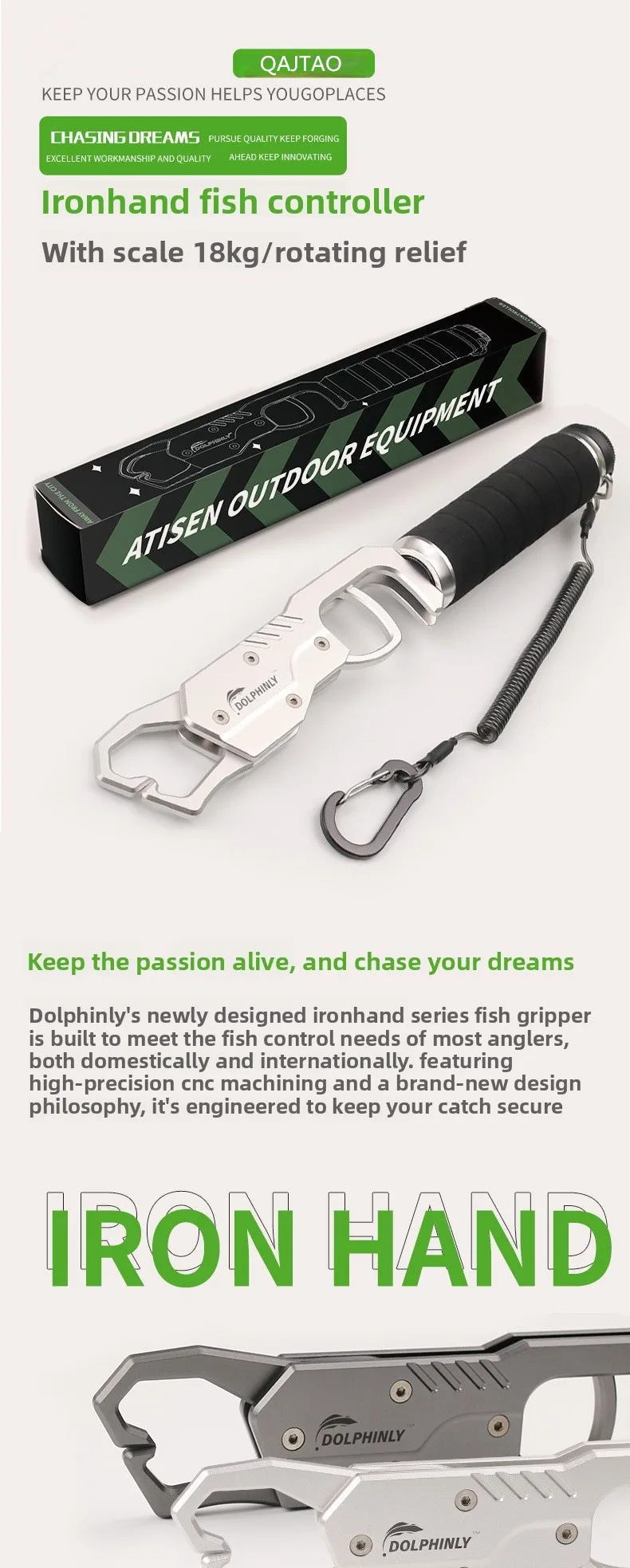 Luya Control Fish Catcher - vista general del producto