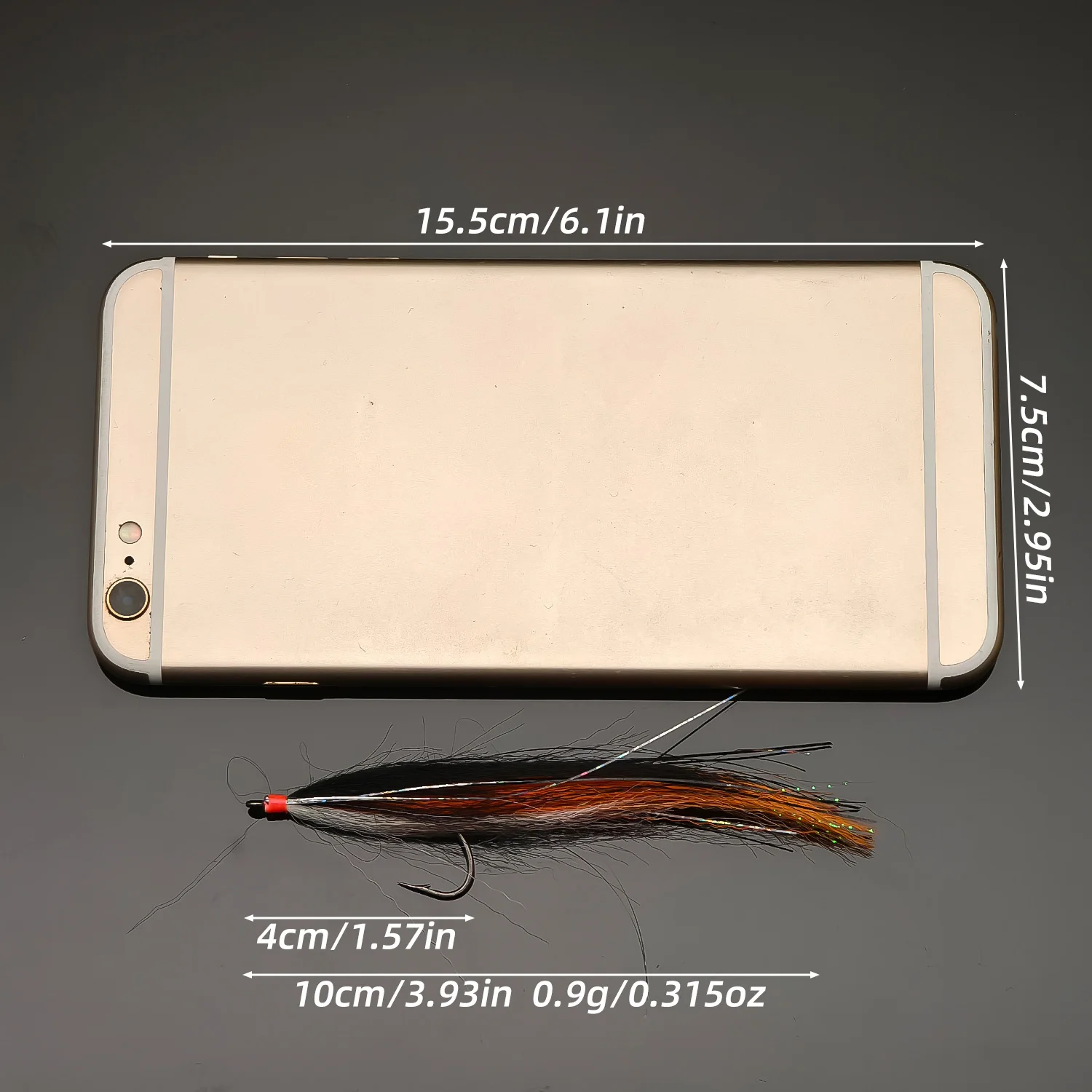 Streamer Fly ANFS colores surtidos – Para trucha, salmón y lucio - imagen 4
