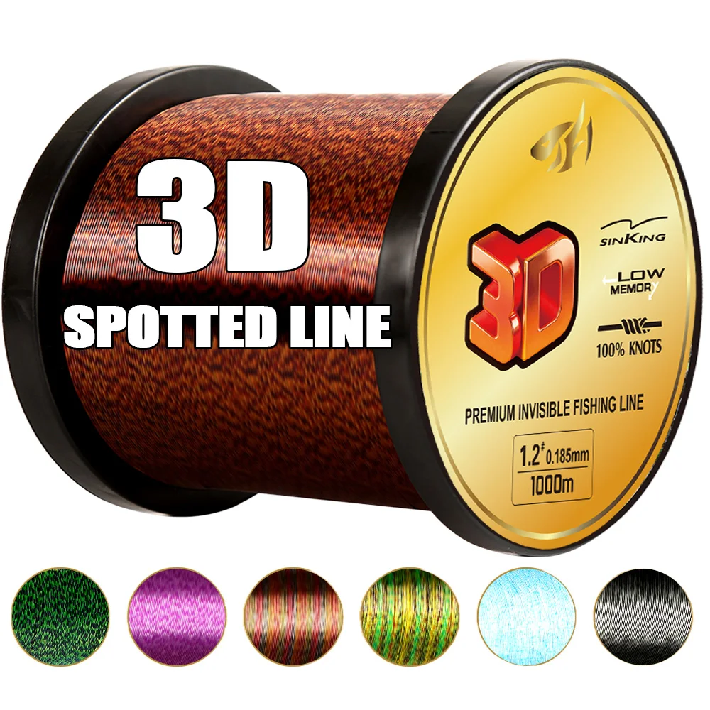 Thornsline Monofilamento con fluorocarbono biónico 3D para carpa
