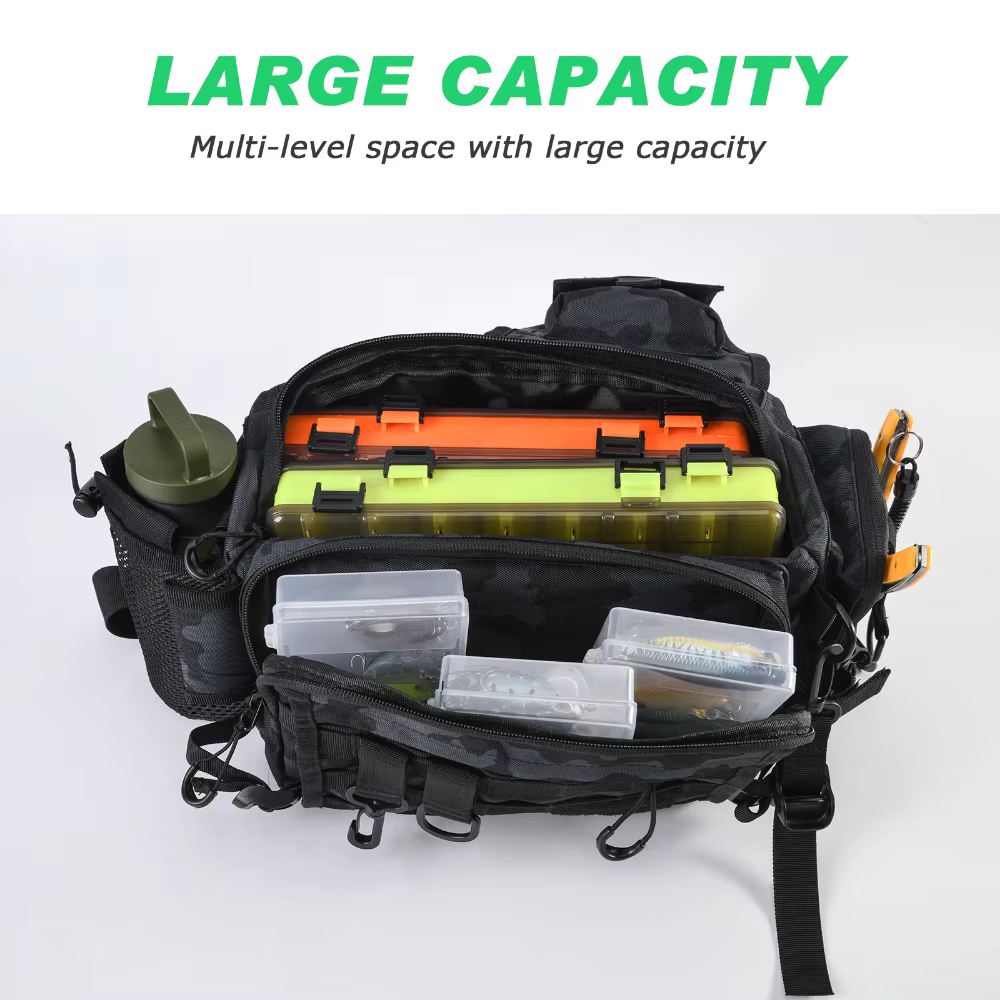 Goture Bolsa de Pesca Impermeable – Porta Señuelos y Aparejos - imagen 3