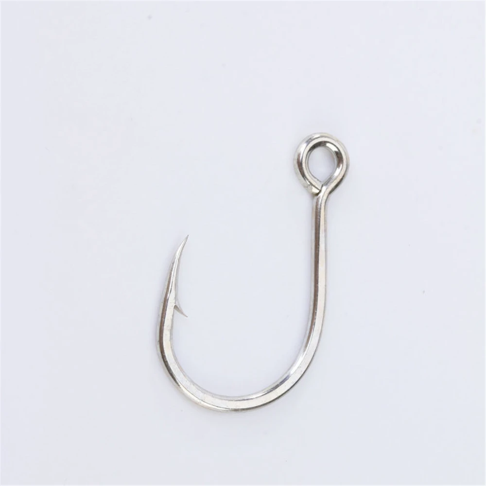 Anzuelo Circle Hook Jigging Lento – Agua Salada Alto Carbono Estaño - imagen 3