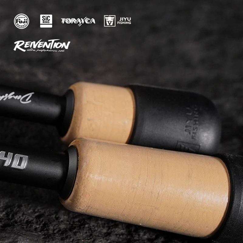 Caña Spinning Jiyu X40 – Carbono Toray con guías Fuji SIC para lubina