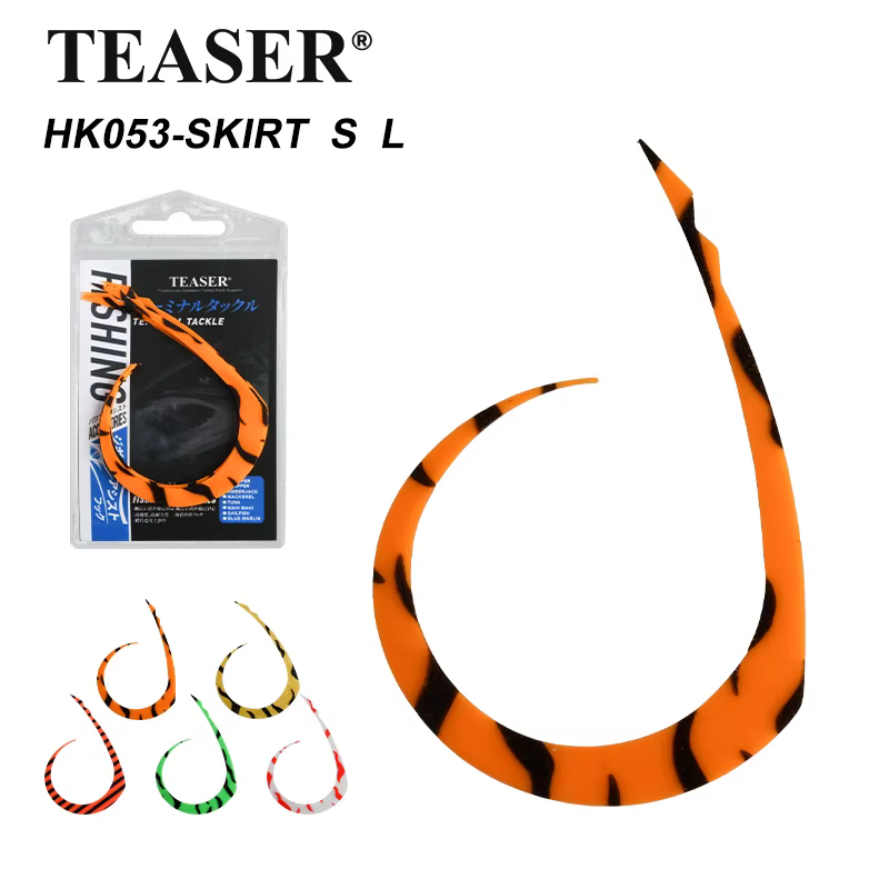 Tentáculos Flaming Moon TEASER HK053 – Falda Silicona para Señuelos