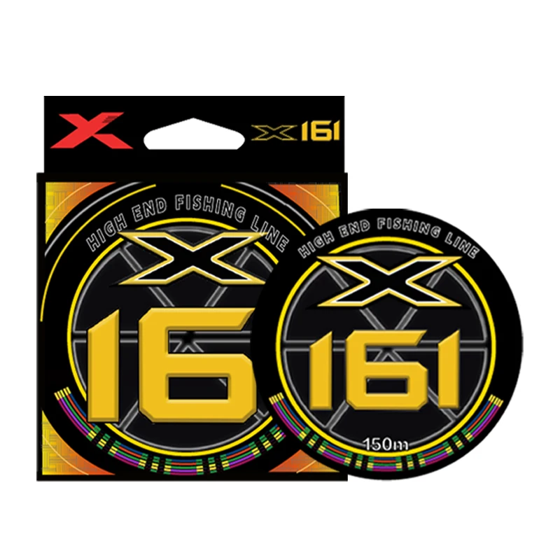 YGK X16 Línea de pesca trenzada 16 hebras multifilamento PE - imagen 3