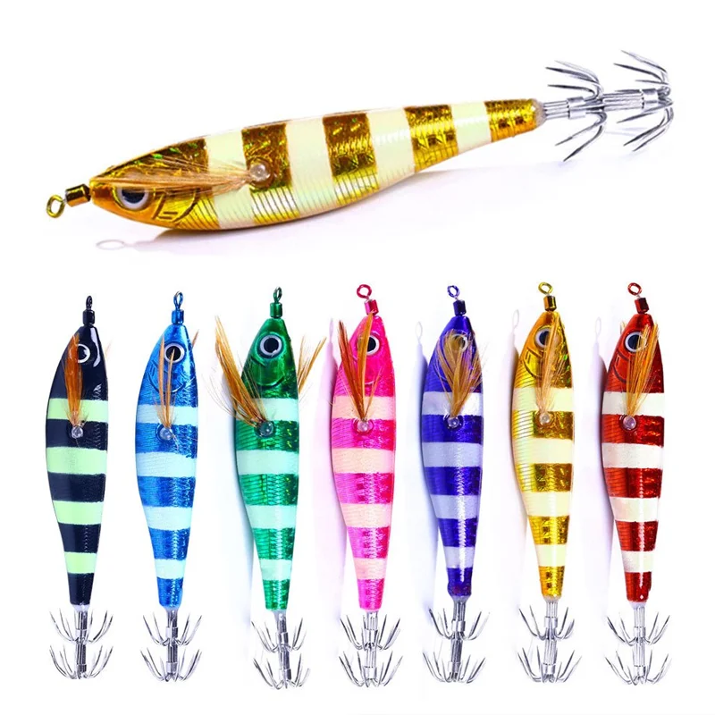Ackibbik plantillas de calamar horizontales Jigging mar – anzuelo - imagen 2