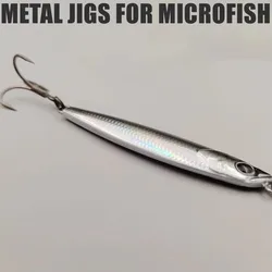 Señuelo VIB Mini de Metal con Anzuelo Triple para Pesca de Raíz