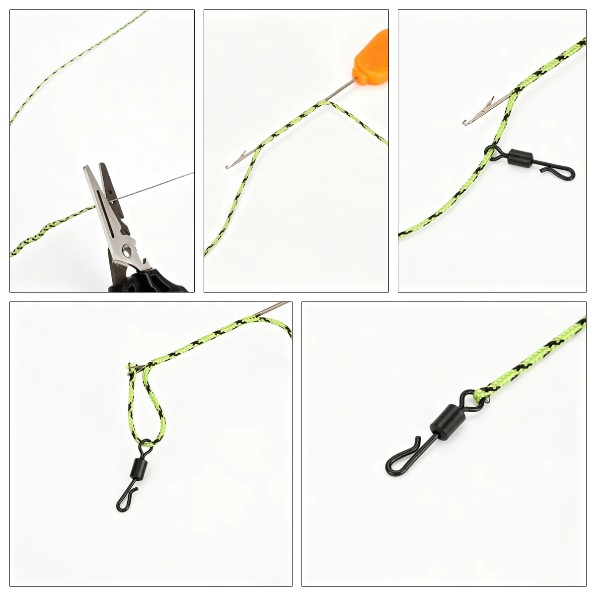Línea Leadcore Hirisi para carpa, trenzada, montajes cabello