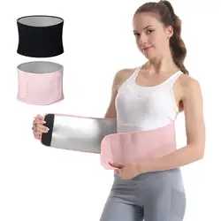 Faja reductora cintura con bolsillo y efecto sauna para abdomen