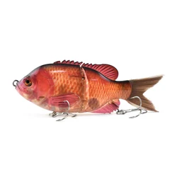 Glide Bluegill vinilo de hundimiento lento para pesca