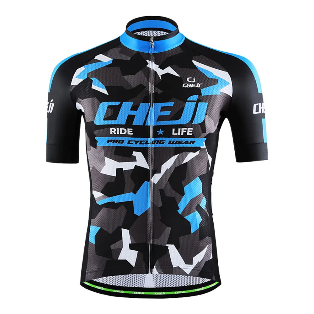 Jersey ciclismo transpirante secado rápido hombre MTB