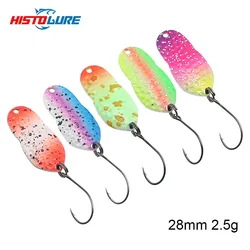 Cucharilla para Trucha Multicolor – Señuelo de Latón y Cobre