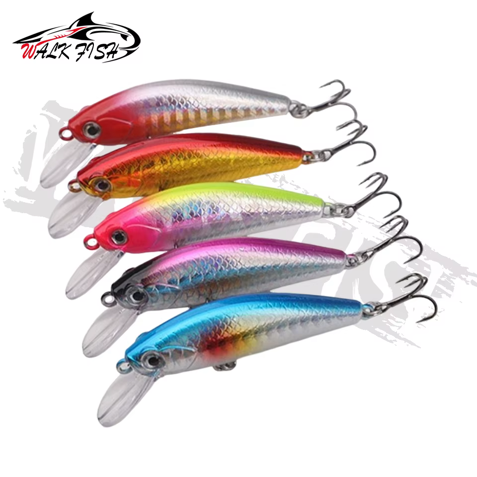WALK FISH Señuelo Crankbait para Trucha y Perca – Cebo Duro Agua Dulce - imagen 5