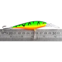 Minnow 115mm 10,5g – Swimbait flotante para lubina con anzuelo triple