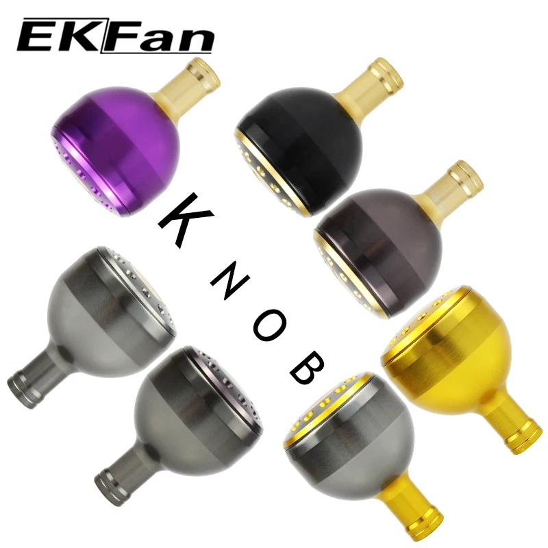 EKFan pomo de carrete de aluminio para mango spinning baitcasting DIY - imagen 4